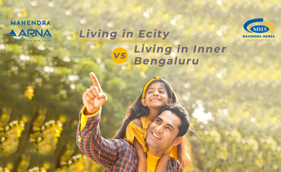 How is Life at Electronic City Bangalore as Compared to Living in Inner Bangalore