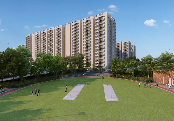 Mahendra Aarya - Luxury 2BHK & 3BHK Flats in Electronic City Bangalore - Amenities - Cricket Ground