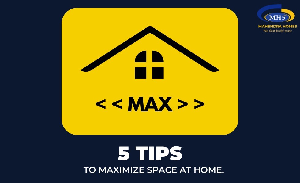 5 Tips to Maximise Space at Home