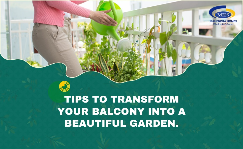 Tips to Transform Your Balcony into a Beautiful Garden Space